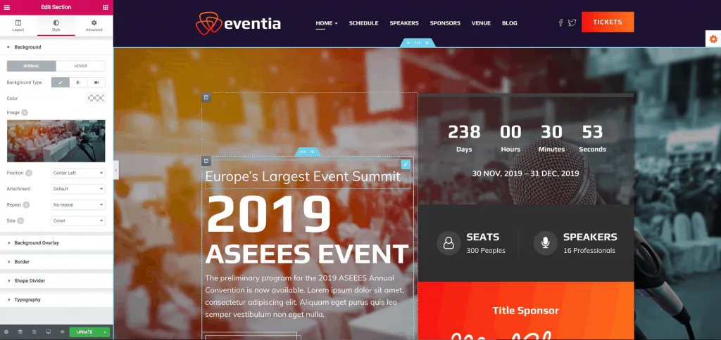How to Convert PSD to WordPress Using Elementor & WidgetKit Screen Shot 2019 12 12 At 11 33 24 AM 1024x484