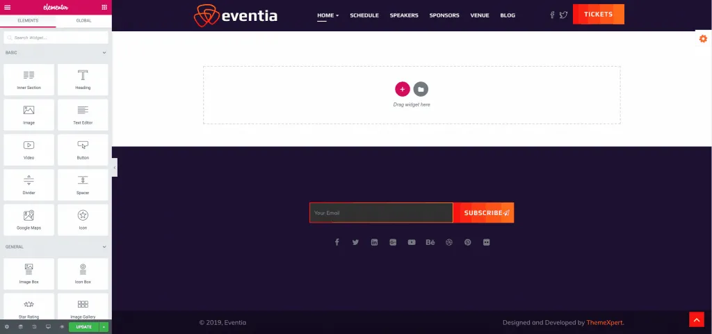 How to Convert PSD to WordPress Using Elementor & WidgetKit Screen Shot 2019 12 12 At 3 48 48 PM 1024x480