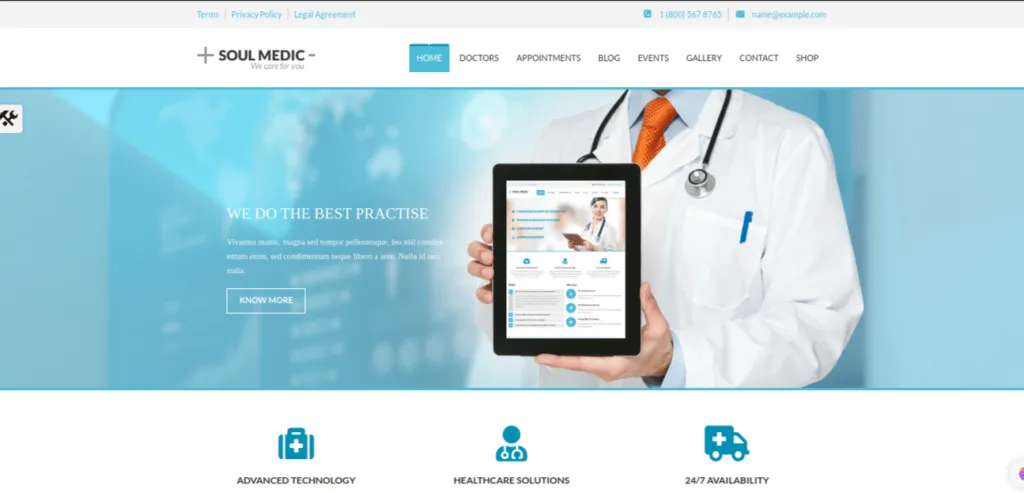 The Definitive List of #12 Best Dental WordPress Themes You Need Now! SoulMedic Wp Theme