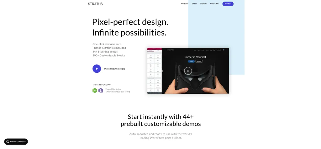 Stratus Theme