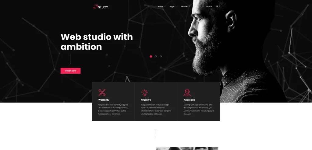 10 Web Design Agency WordPress Themes Stucy Web Design Agency Theme