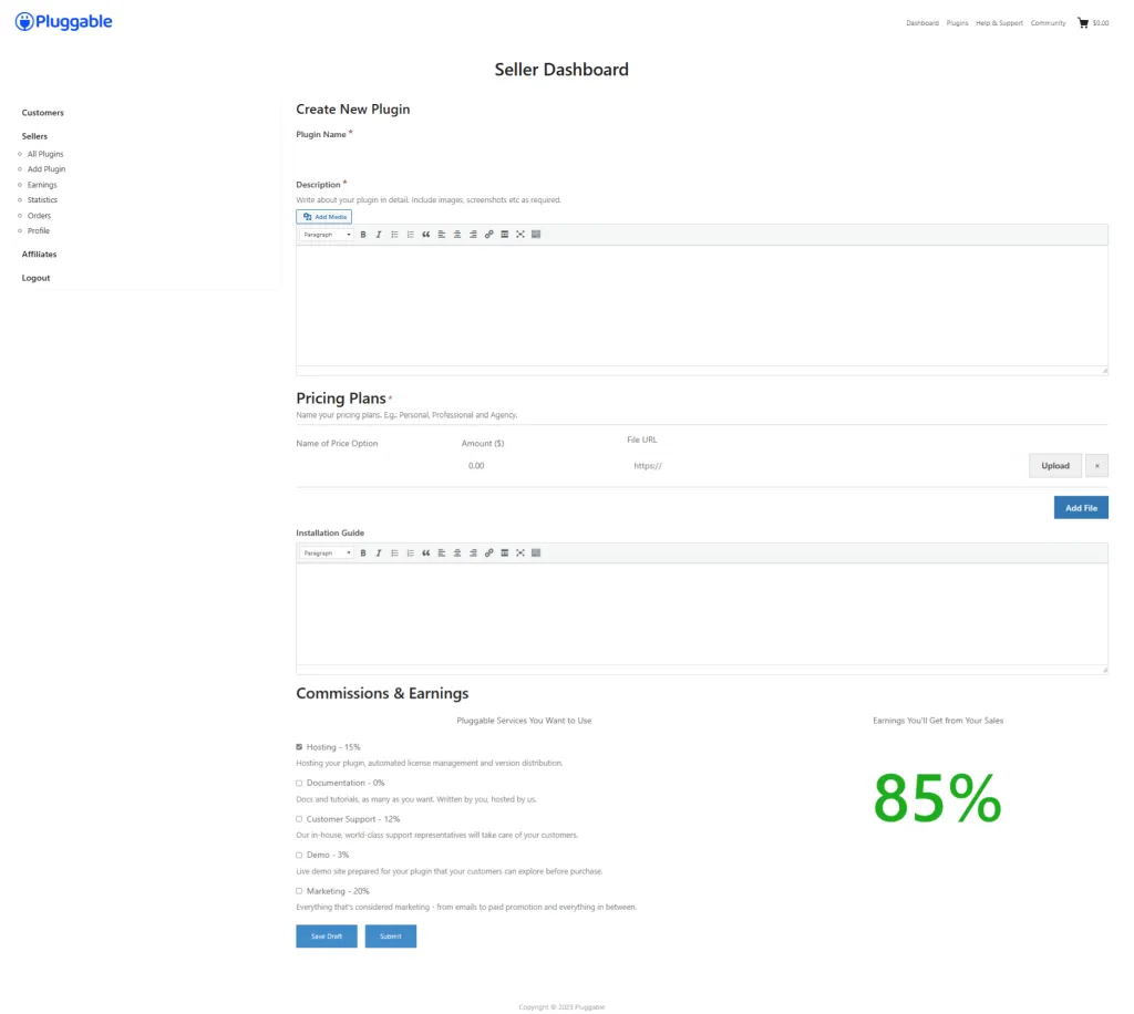 The Ultimate Showdown: Pluggable vs CodeCanyon - Which Marketplace Reigns Supreme? Submit your plugin on Pluggable