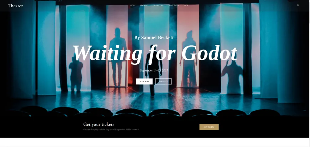 10 Best Calendar Wordpress Themes Theater Wp Theme