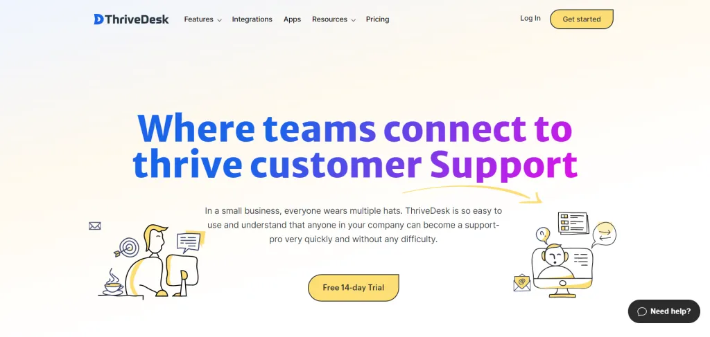 7 Best WordPress Chat Plugins for Live Chat Support ThriveDesk Helping Startups Thriving Customer Support 1024x487