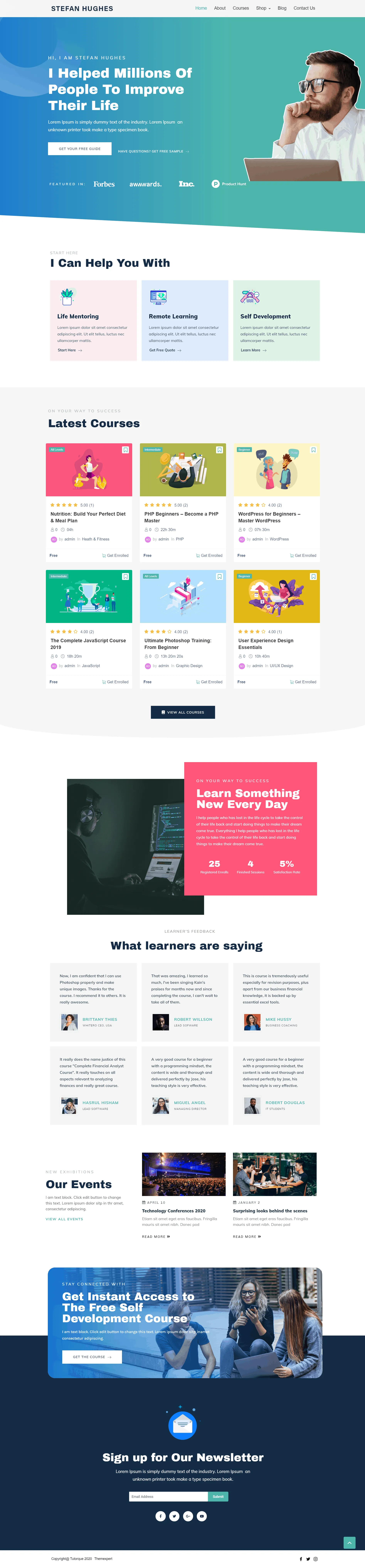 Introducing Tutorque The All-In-One LMS WordPress Theme for Creators Tutor Coach – Just Another Tutorque Sites Site
