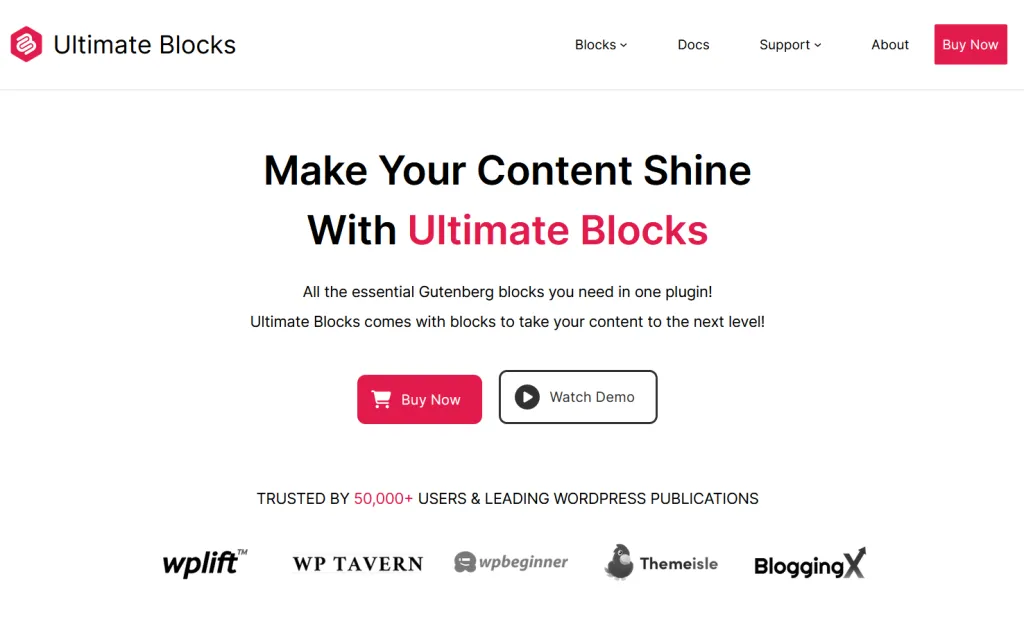 Best WordPress Plugins for Business Websites Ultimate Blocks