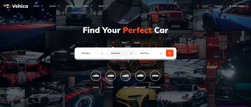 12 Best Car Dealership WordPress Themes Vehica Car Dealership WP Themes
