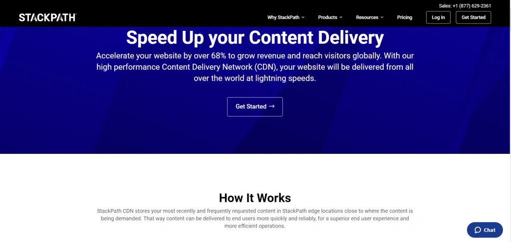 Website Acceleration CDN Content Delivery Network StackPath 1024x486