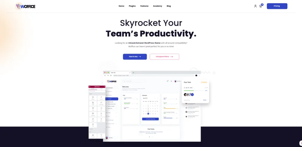 Wiffice WordPress Theme