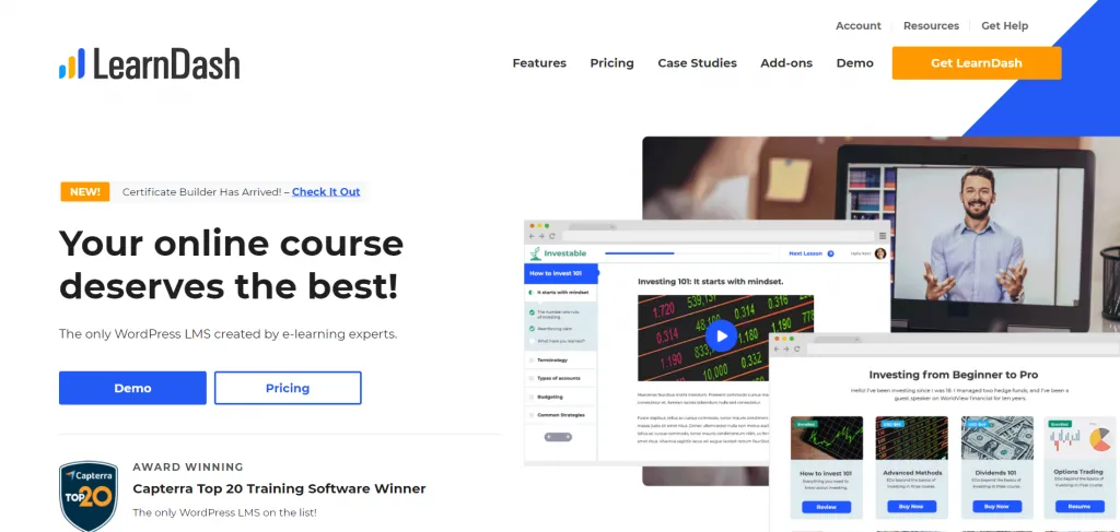 4 Step Guide to Use LMS WordPress Theme with LMS WordPress Plugins WordPress LMS Plugin By LearnDash® 1 1024x487