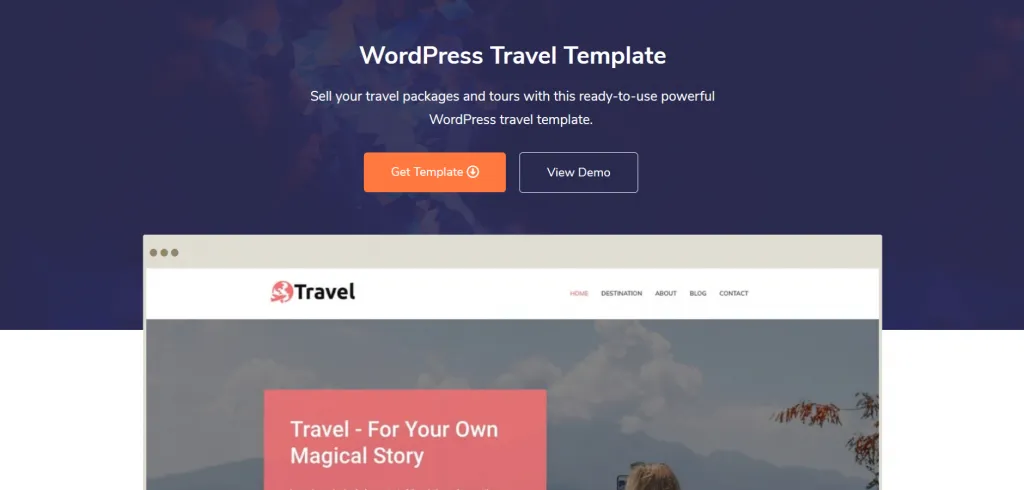 5 Best Tours and Travels WordPress Themes - Expert's Choice WordPress Travel Theme Template For Agency Cyberchimps 1024x490