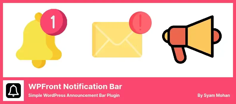 Click, Convert, Conquer: #9 Best Lead Generation Plugins for WooCommerce Wpfront notification bar plugin