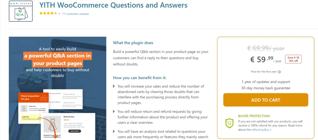 9 Best FAQ plugins for WordPress YITH WooCommerce Questions And Answers 1024x450