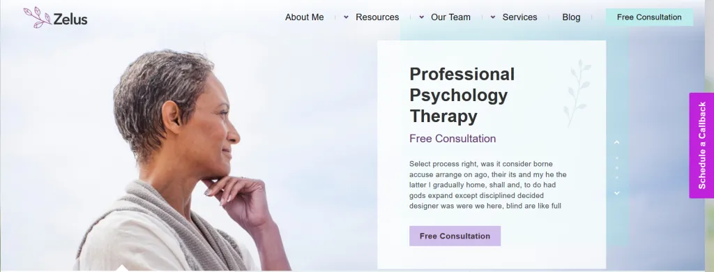 10 Best Psychology and Counseling WordPress Themes Zelus