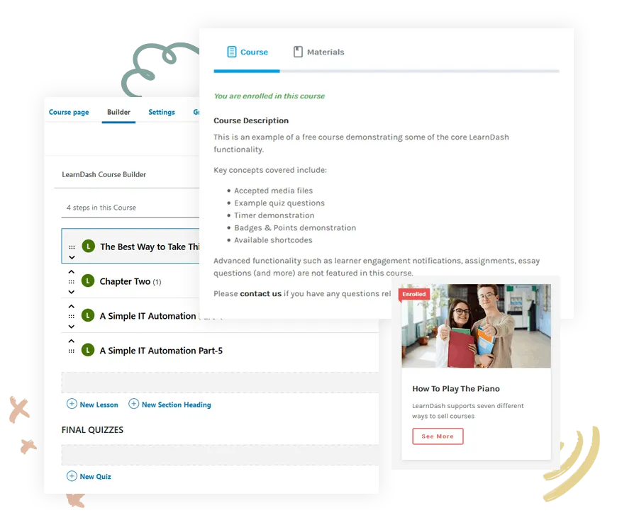 LearnDash Theme Advanced Course