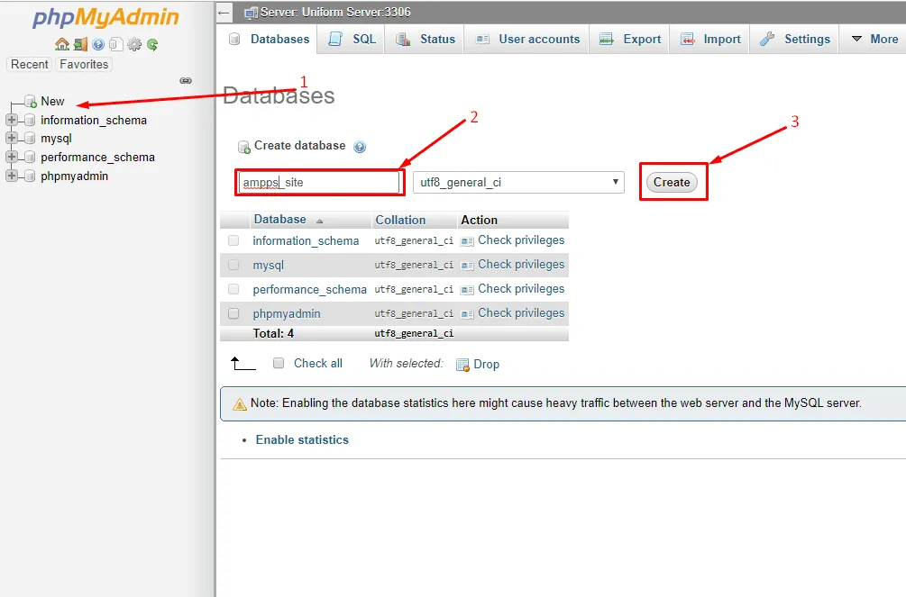 How To Install WordPress On Localhost (Simple But Complete Guideline) Ampps Site Database