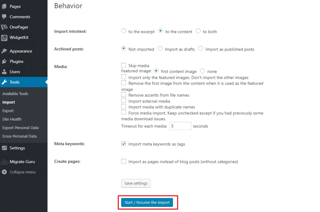 How To Migrate WordPress Site From One Hosting To Another (With and Without Plugin) Behavior 1024x680