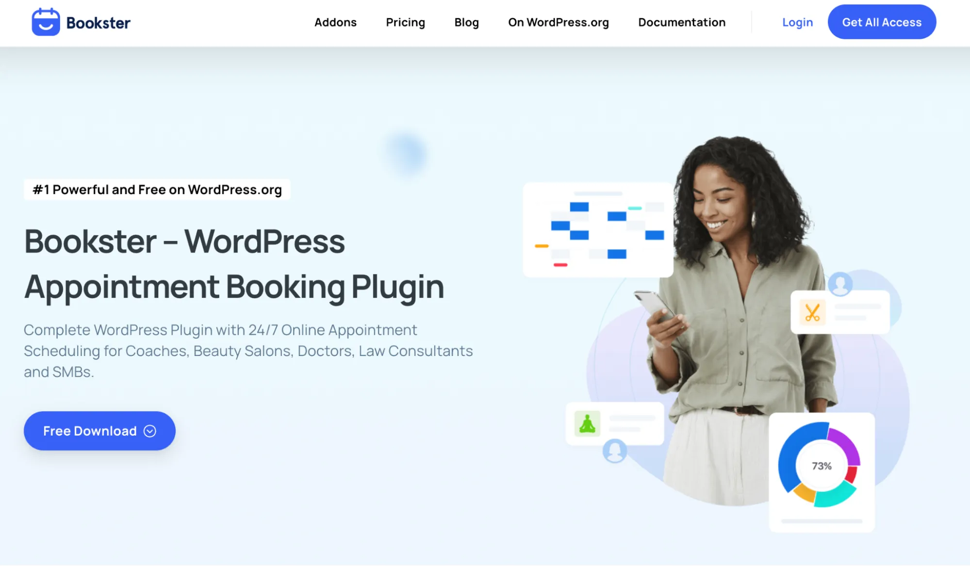 Bookster WordPress appointment booking plugin