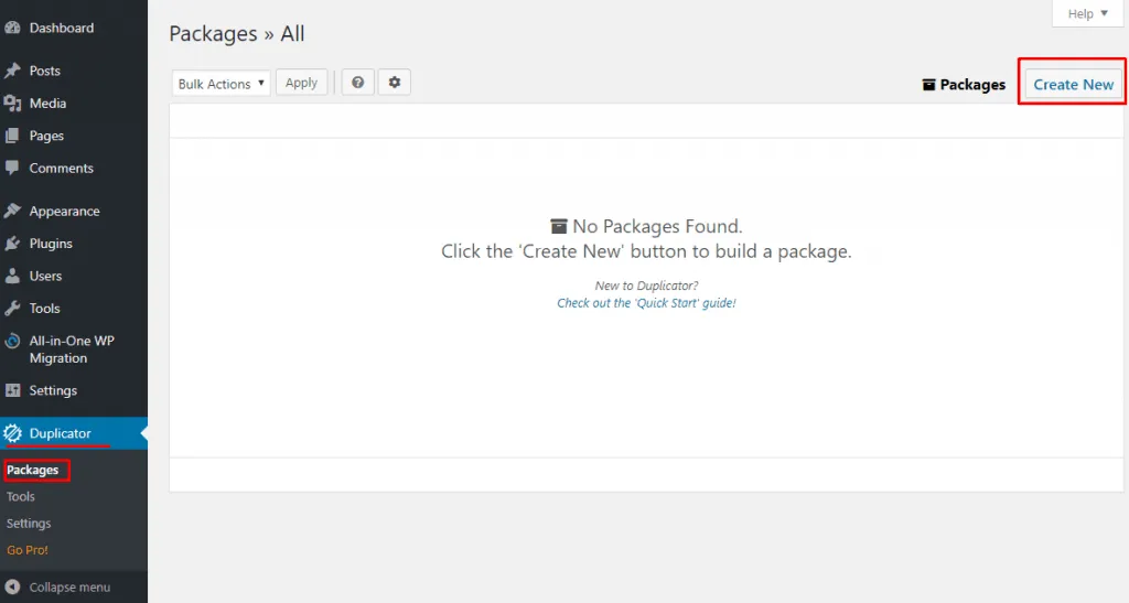How To Migrate WordPress Site From One Hosting To Another (With and Without Plugin) Create Dup 1024x547