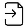 Export Import pages Creative icon