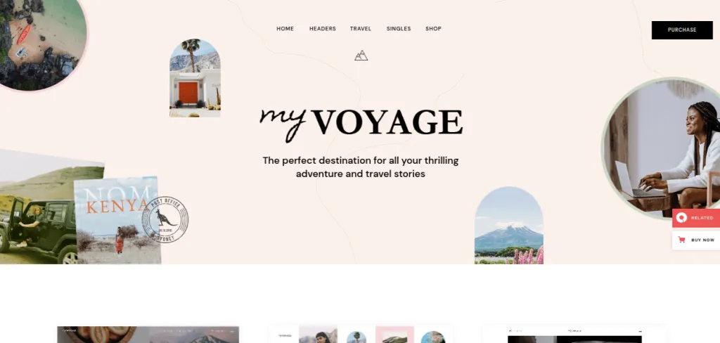12 Best Travel Blog WordPress Themes MyVoyage
