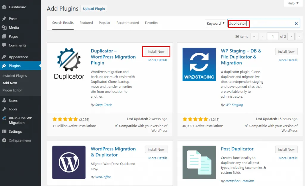 How To Migrate WordPress Site From One Hosting To Another (With and Without Plugin) Install Dup 1024x625