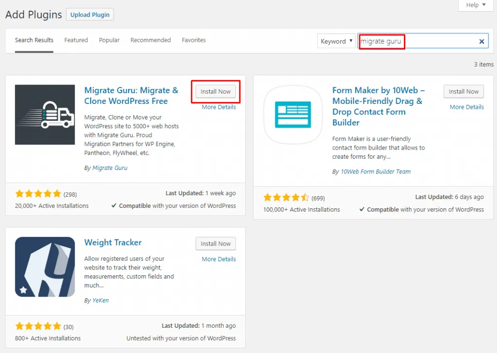 How To Migrate WordPress Site From One Hosting To Another (With and Without Plugin) Install Mig 1024x727