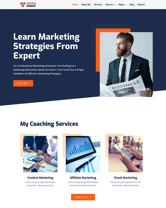 Marketing Coach demo