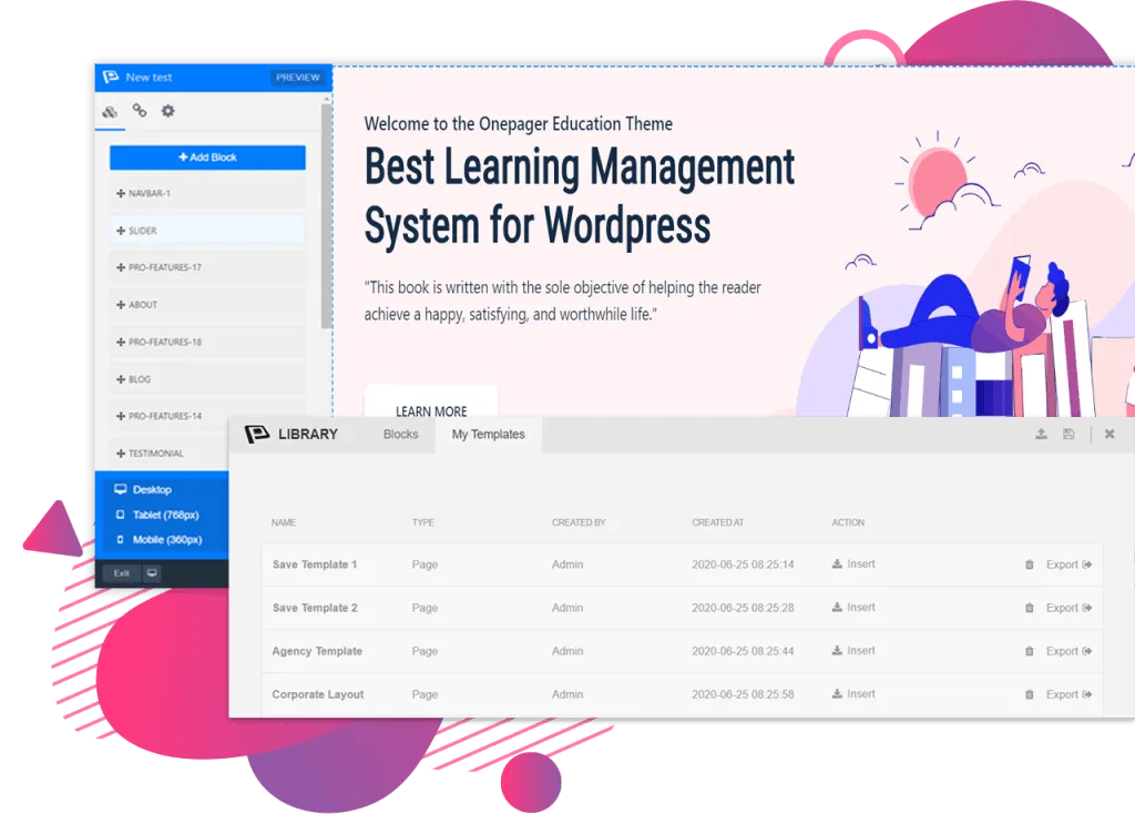 WP Onepager Onepager8 1024x752