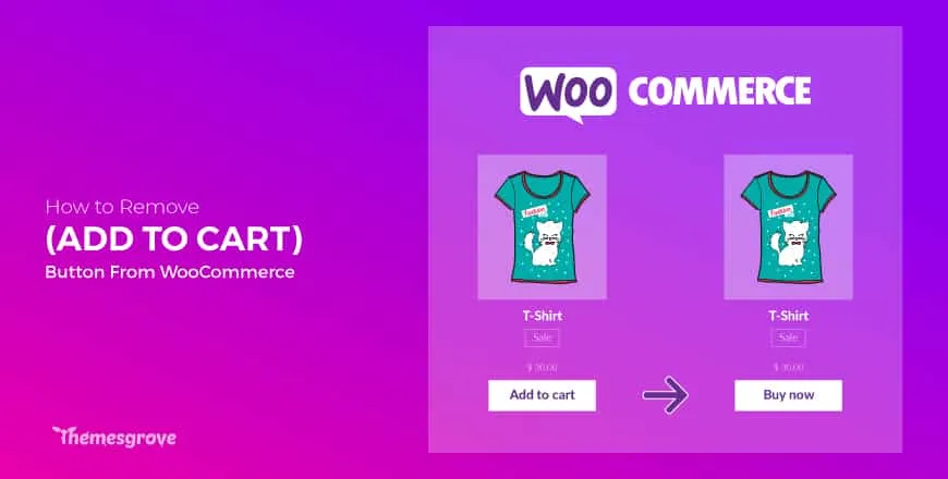 remove add to cart button WooCommerce