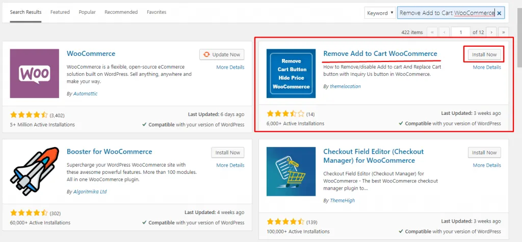 How to Remove Add to Cart Button WooCommerce-WooCommerce QuickFix Remove Plugin 1024x476