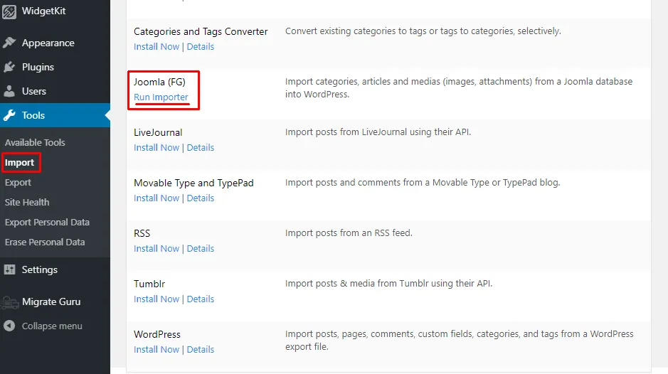 How To Migrate WordPress Site From One Hosting To Another (With and Without Plugin) Run Importer