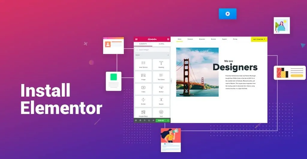 How to Convert PSD to WordPress Using Elementor & WidgetKit TX BANNER 1024x530