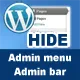 WordPress Hide Admin Menu Plugin icon