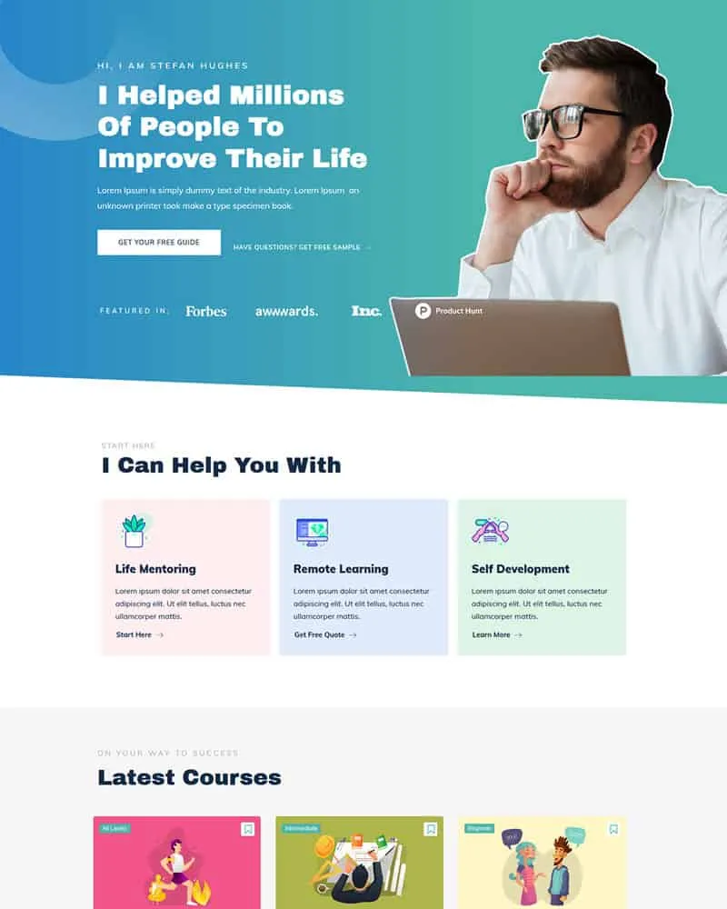 Tutor Theme Tutor Main Home 3