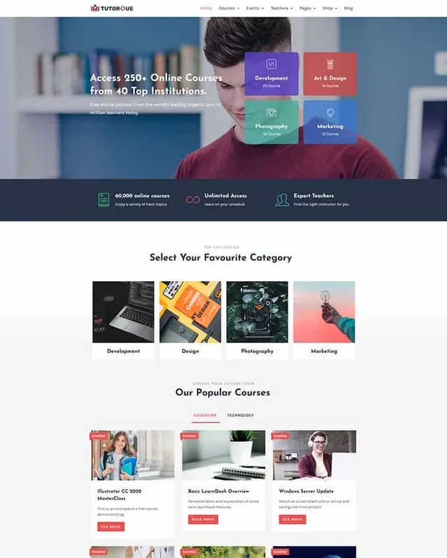 Online Course demo
