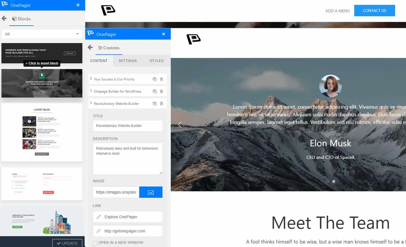 Introducing WPOnepager 2.0 - The Most Beginner Friendly Landing Page, Coming Soon Page Builder for WordPress Uiux