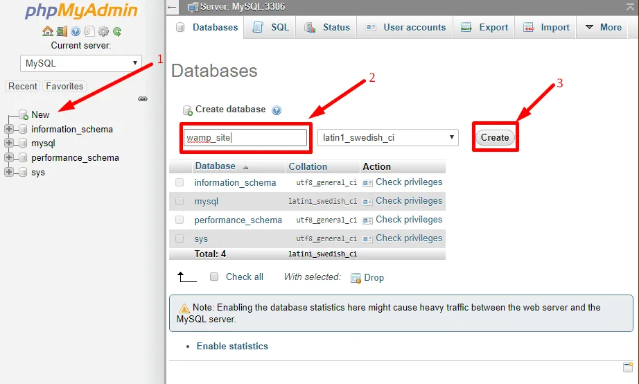 How To Install WordPress On Localhost (Simple But Complete Guideline) Wamp Database