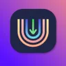 Wire‑Digital Download File URL icon