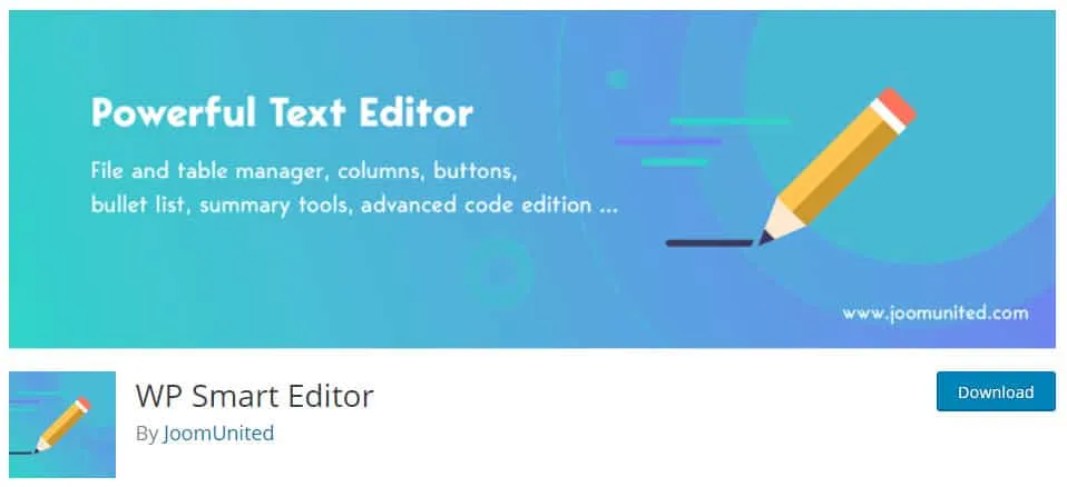 9 WordPress Editor Plugins - To Easily Edit Your WordPress Data Wp Smart Editor