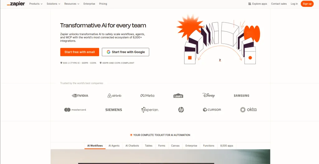 Top 6 AI Productivity Tools in 2026 zapier