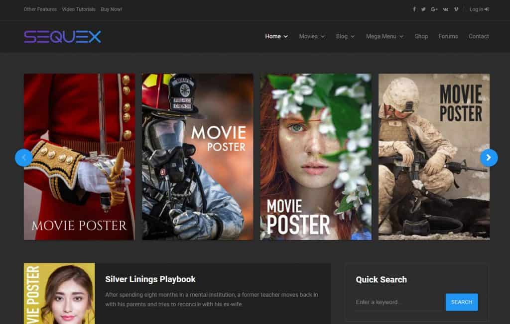 5 Best WordPress Movie Themes to Create Perfect Movie Website 2