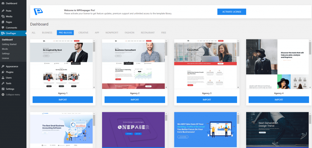 WP Onepager 25