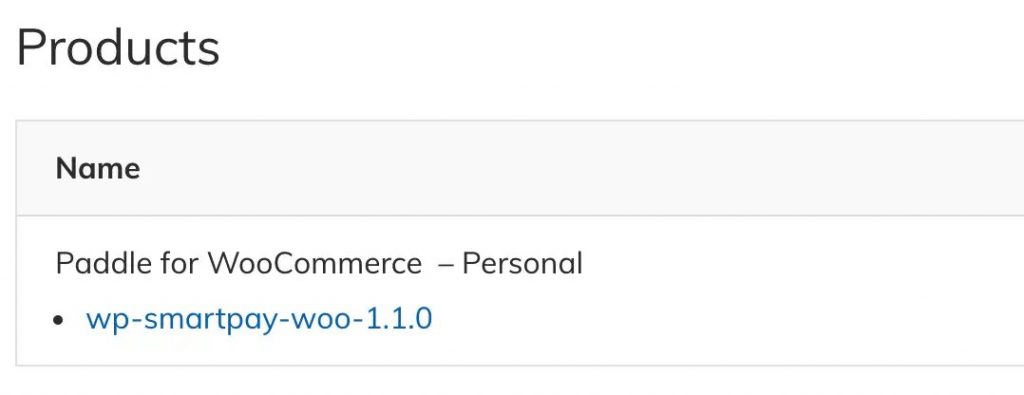 Pádel para woocommerce - personal