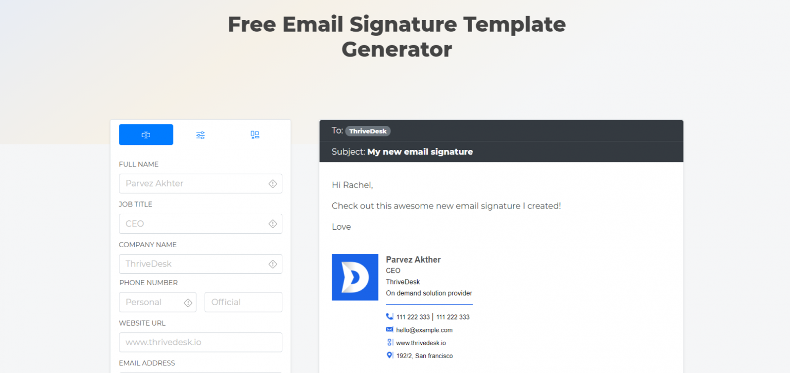 6 Best Free Email Signature Generator of 2020