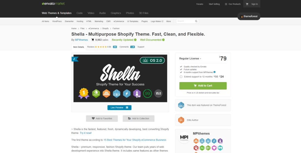 10 Best Free Shopify Themes of 2022 5