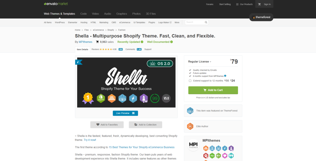 10 Best Free Shopify Themes of 2023