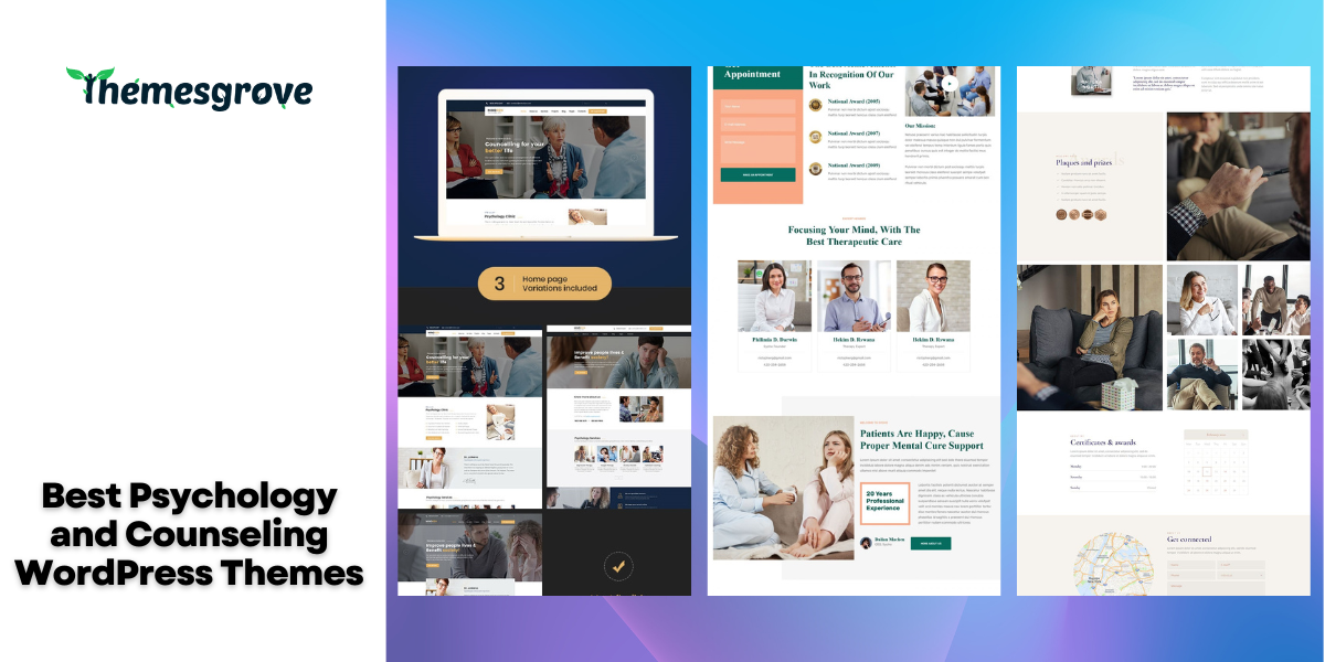 #10 Best Psychology and Counseling WordPress Themes