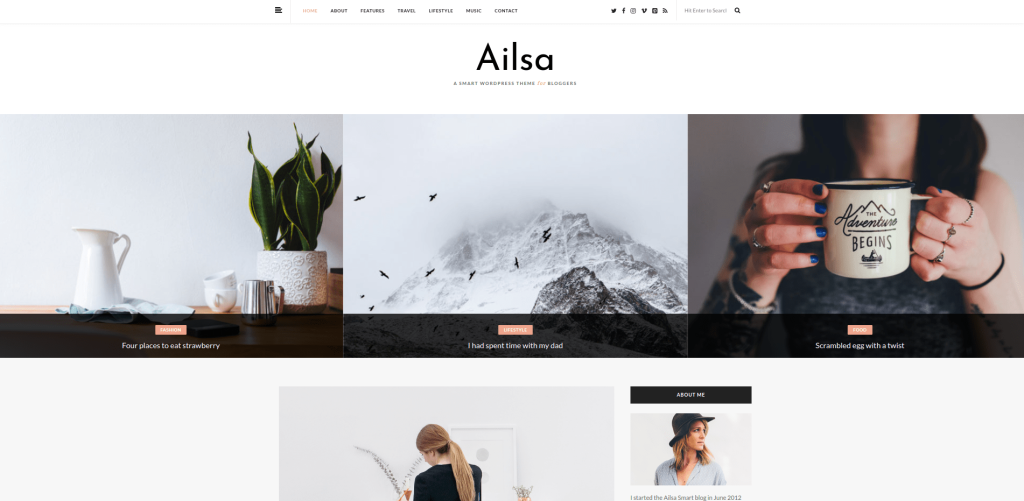 Ailsa WordPress Theme