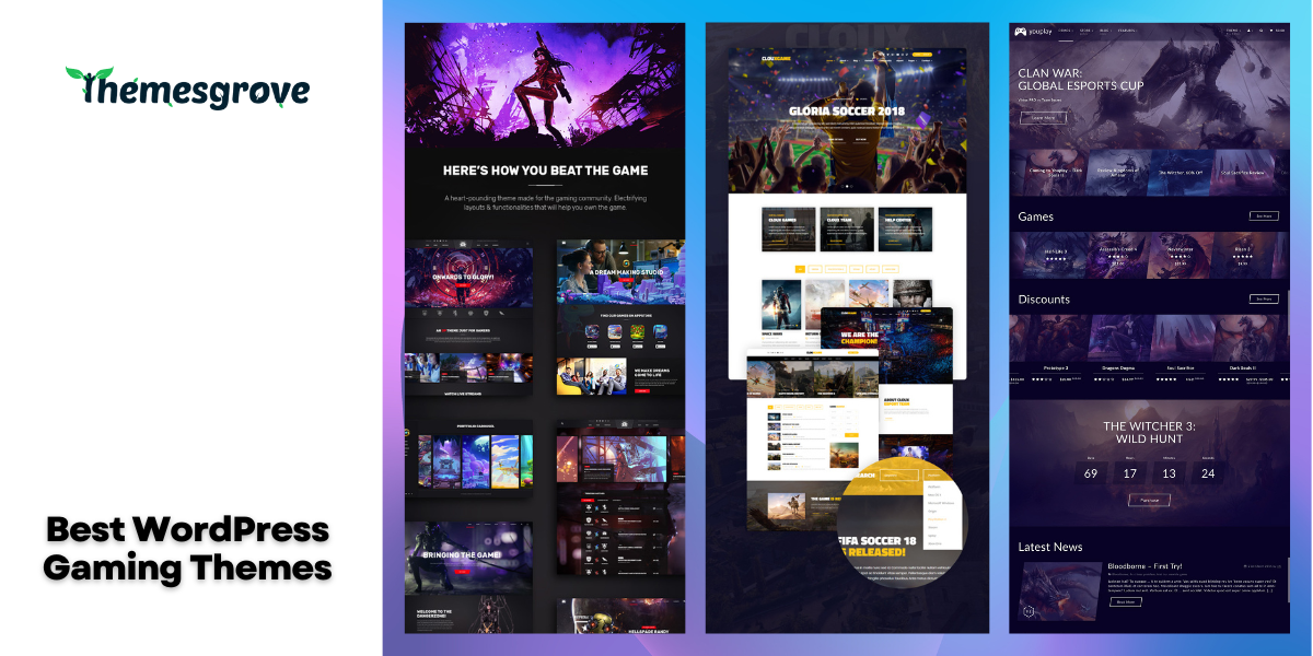 25 Best WordPress Gaming Themes for Game Sites & Blogs 2023